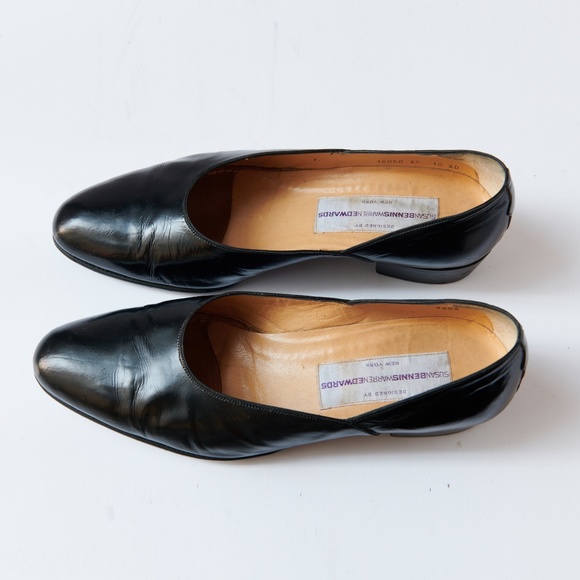 80s - SUSAN BENNIS - WARREN EDWARDS - Loafer - Men\'s - 10 - BLK Leather main image 6